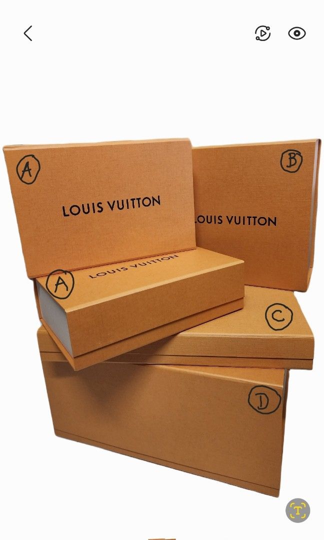 LV box, Luxury, Accessories on Carousell