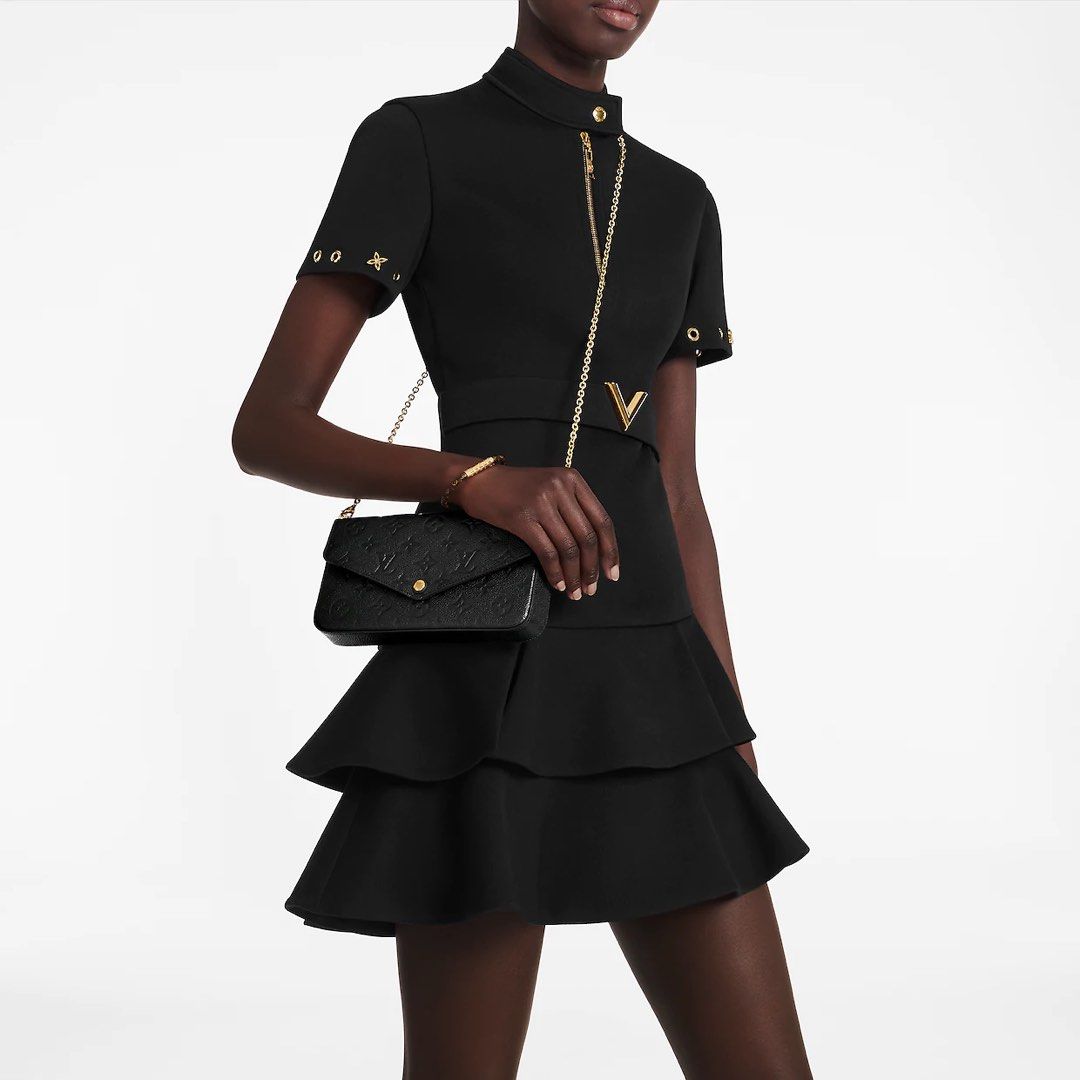 Pochette felicie deals noir