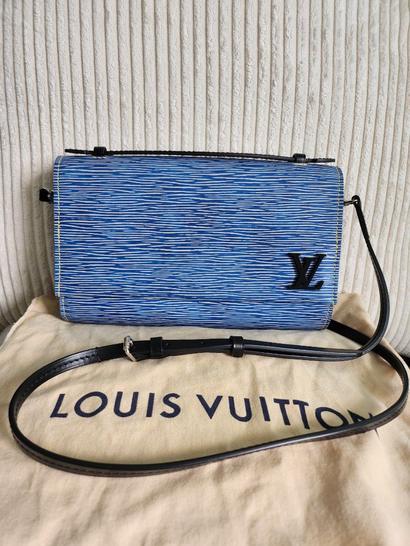 Louis Vuitton Denim EPI Clery Pochette