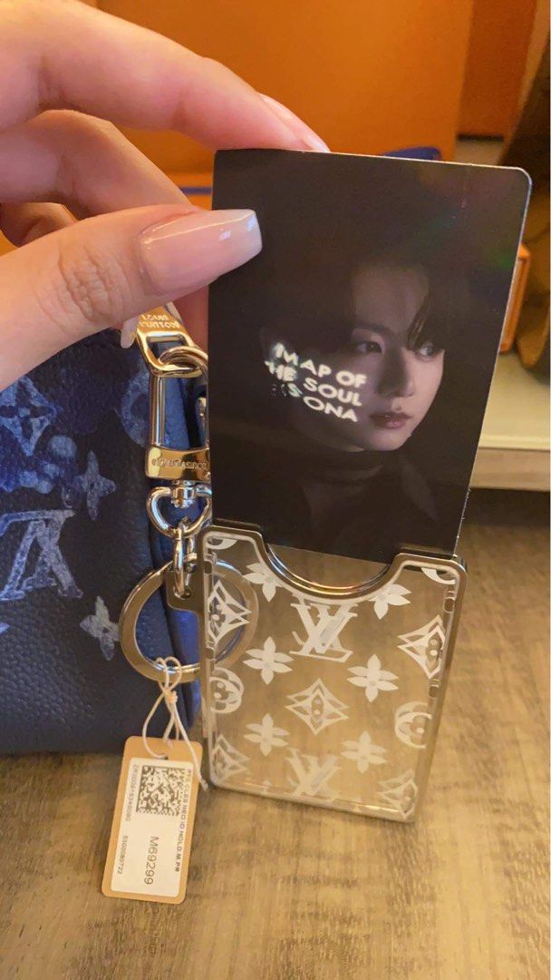 Louis Vuitton Prism ID Card holder Keychain 