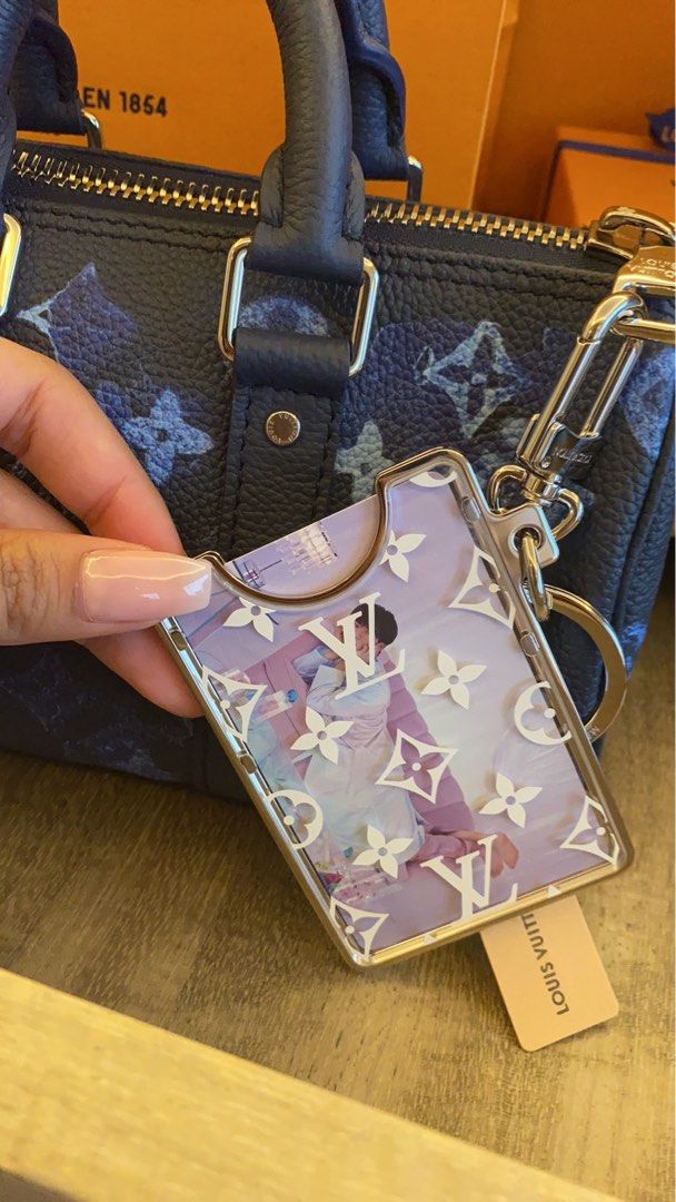 Louis Vuitton LV Prism ID Holder Bag Charm and Key Holder