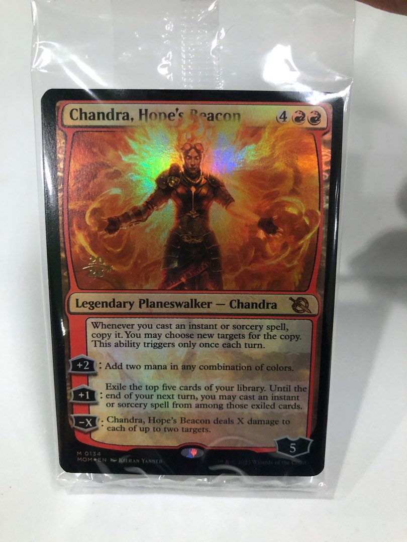 Chandra, Hope's Beacon - Foil - Magic Singles » March of the