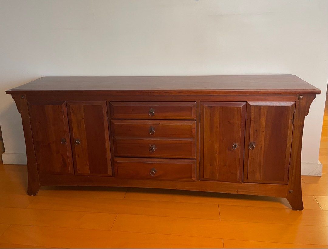Mahogany buffet table, Furniture & Home Living, Furniture, Tables