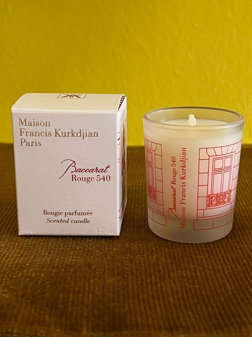 Maison francis kurkdjian baccarat rouge 540 candle deals