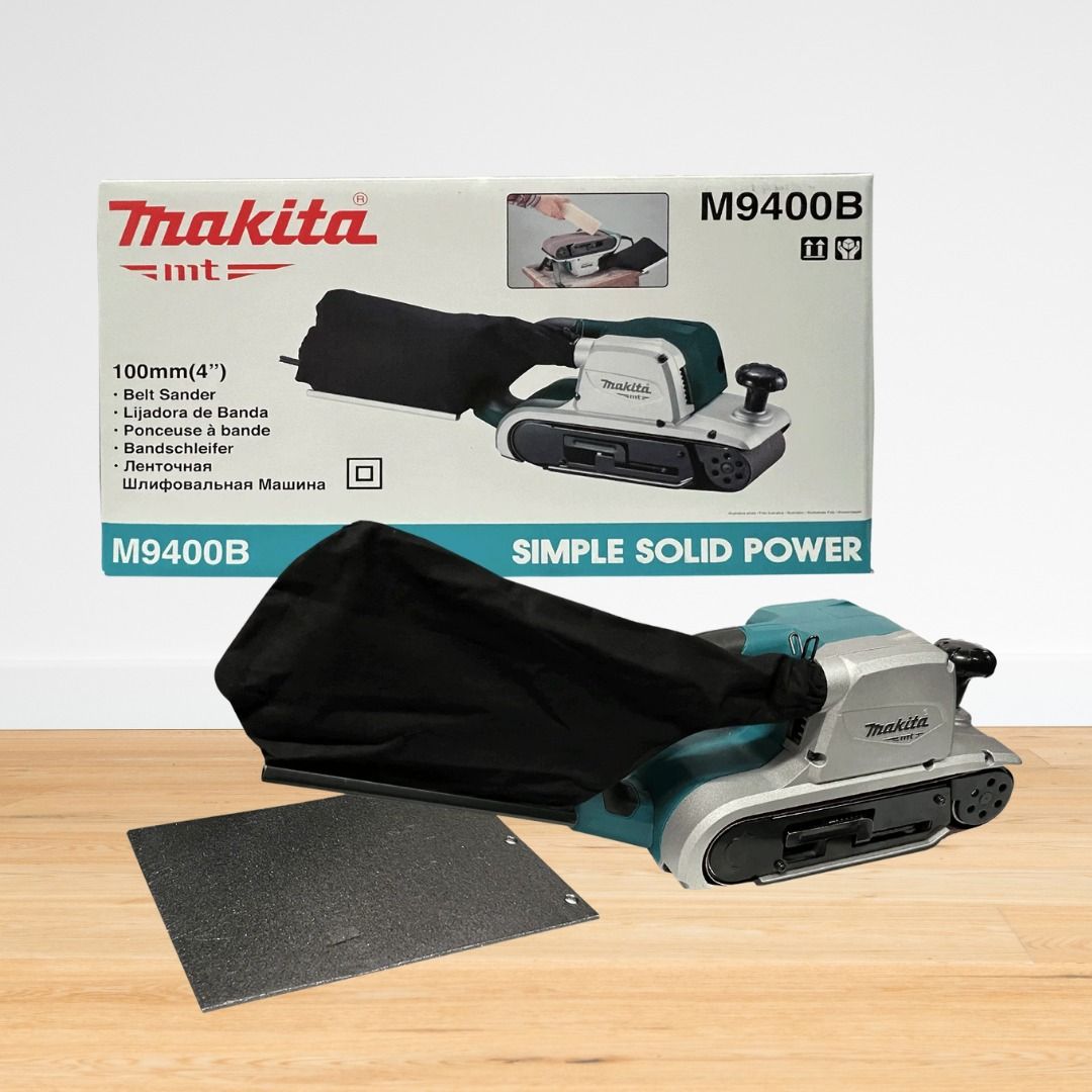 Makita 940w 100 x deals 610mm belt sander m9400g