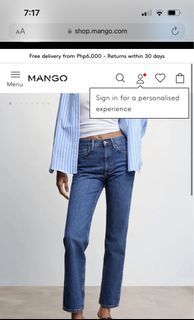 Mango highwaist jeans