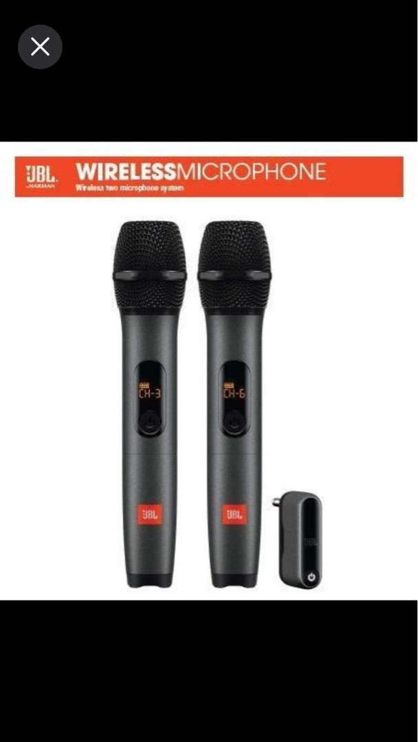 JBL Wireless Two Microphone System