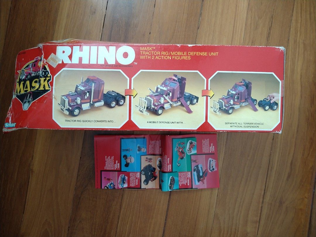 MASK Rhino Full Set, Hobbies & Toys, Toys & Games on Carousell