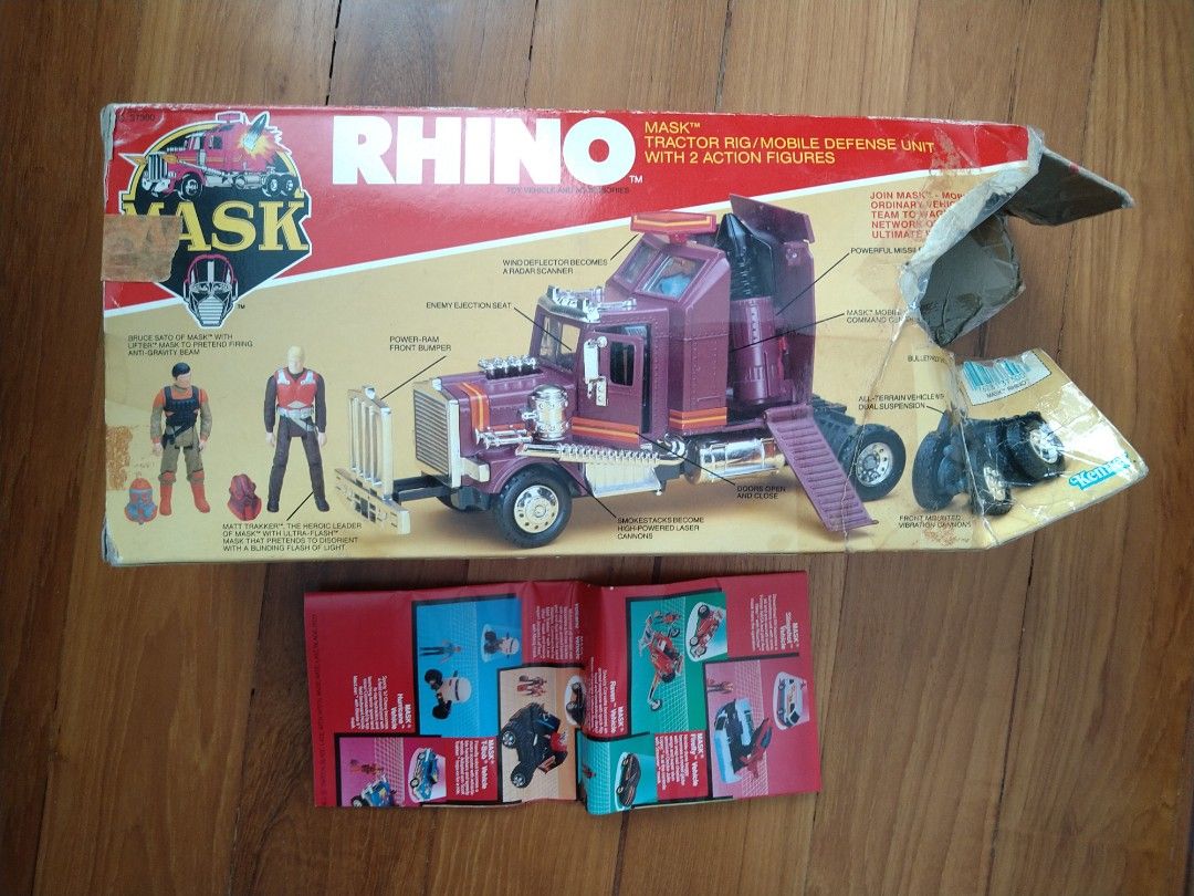MASK Rhino Full Set, Hobbies & Toys, Toys & Games on Carousell