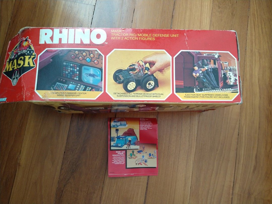 MASK Rhino Full Set, Hobbies & Toys, Toys & Games on Carousell