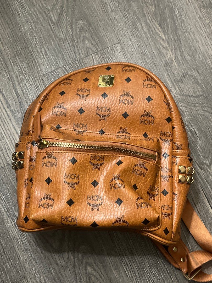 MCM Backpack size S Luxury Bags Wallets on Carousell