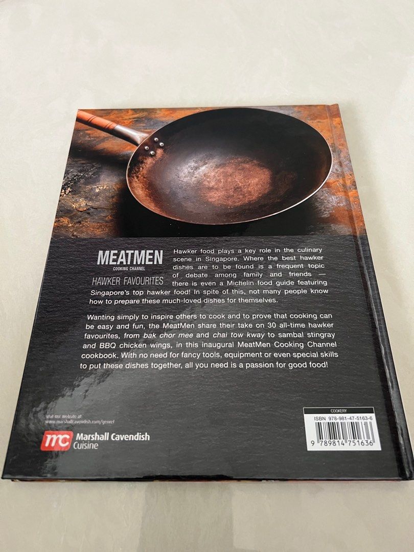 Meatmen Hawker Favourites Recipe Book, Hobbies & Toys, Books