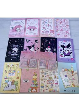 Melody kuromi sumikko notebook set