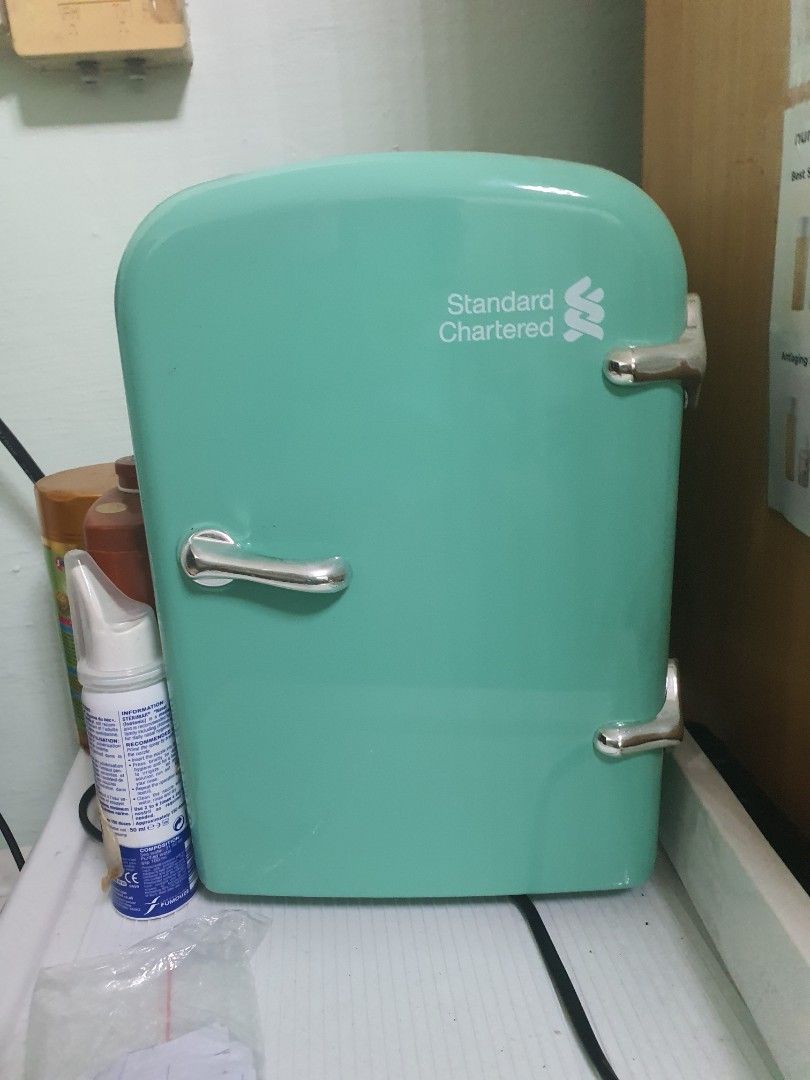 Mini Fridge for outings and storage of drinks or cosmetics, TV & Home