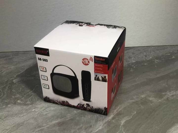 Mini sd 503 (Category: Soundbars, Speakers & Amplifiers) located in Manila. Submitted by minidivisoria (Listing ID 1226694326, Image 1). Description: ‼️NEW ARRIVAL BLUETOOTH SPEAKER with MICROPHONE ‼️ CODE:SD-503 900 php only Available color:black,white,pink,blue Open for cod delivery 🚚 Around metro manila lalamove delivery 🚚.