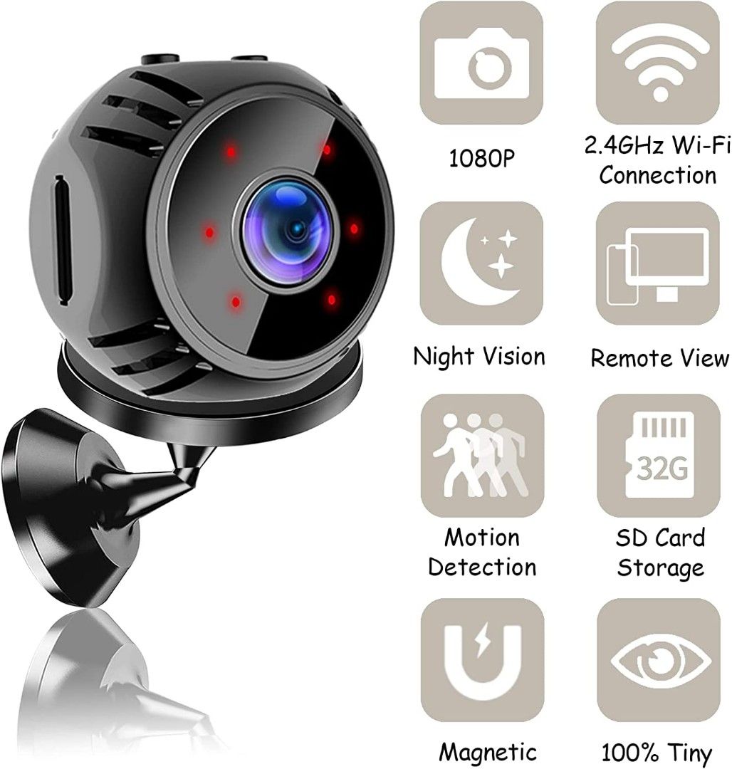 miniature surveillance cameras wireless