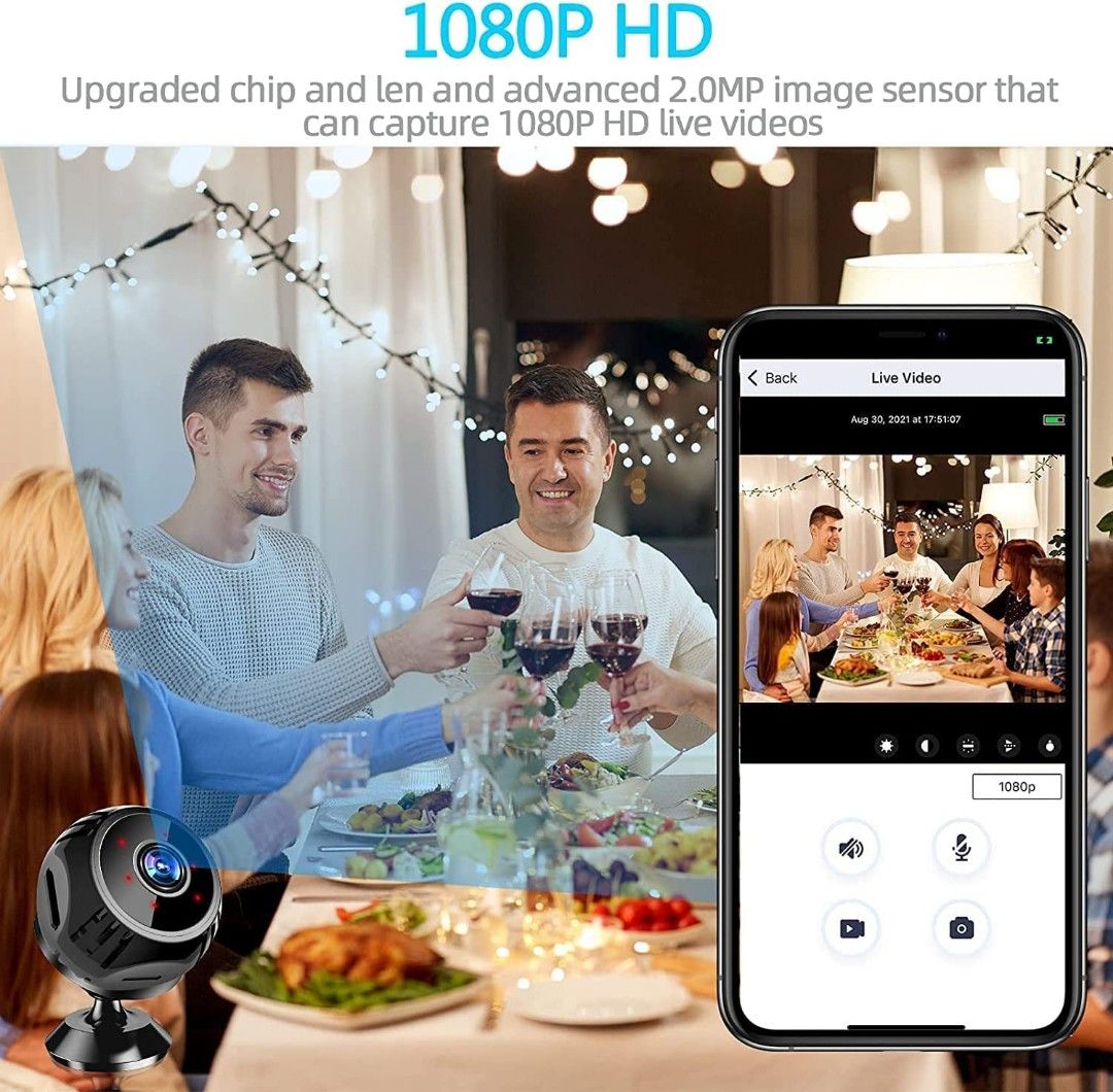 miniature surveillance cameras wireless