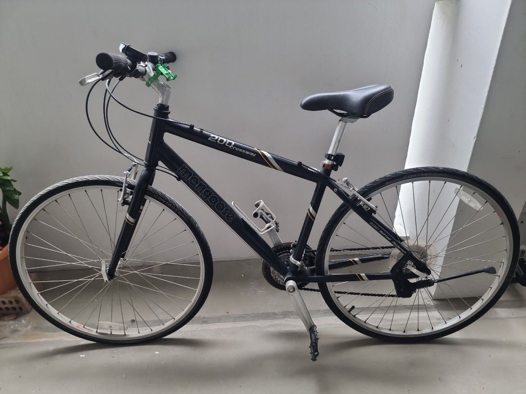 Mongoose 200 Crossway Hybrid bike Sports Equipment Bicycles Parts Bicycles on Carousell