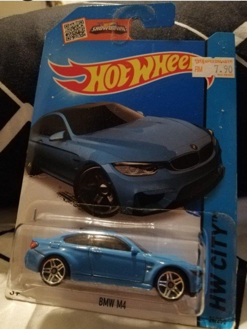 Hot wheels 2025 bmw m4 blue