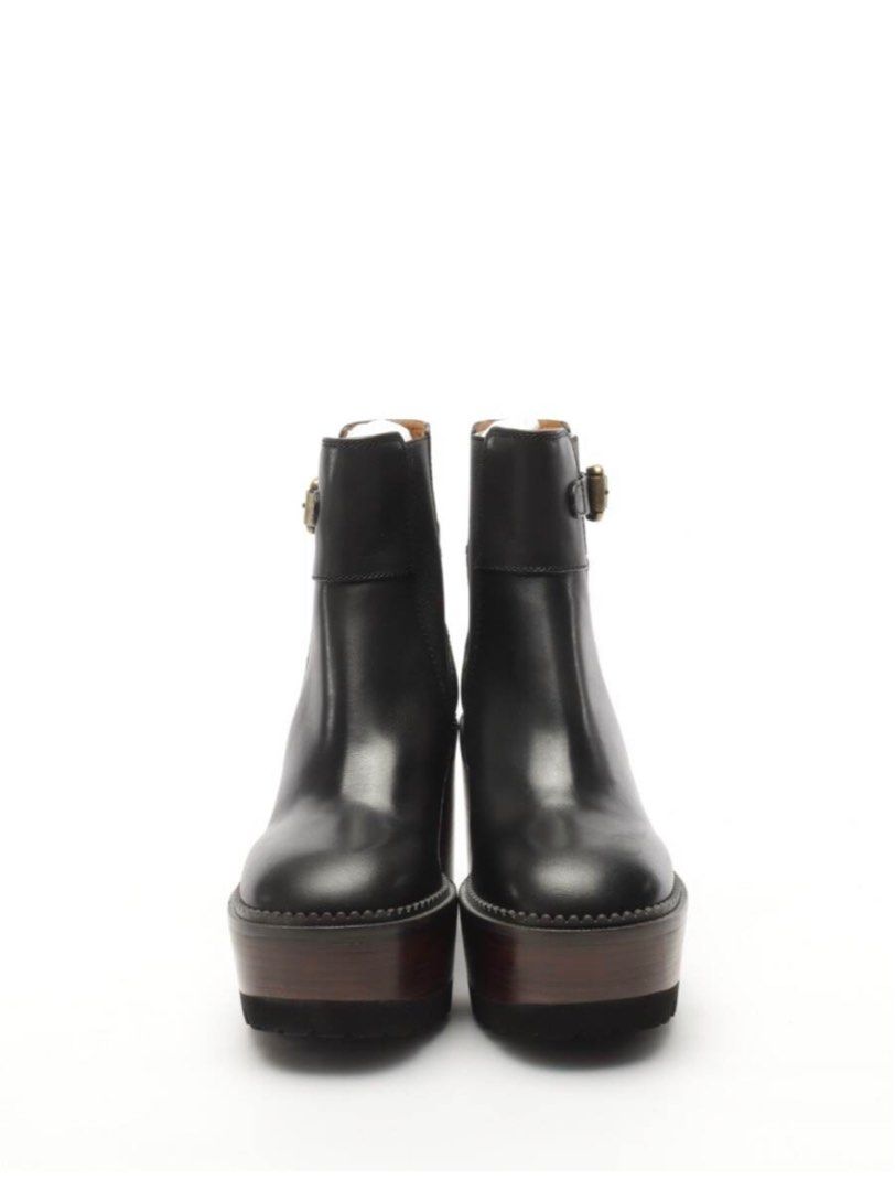 Chloe outlet boots black
