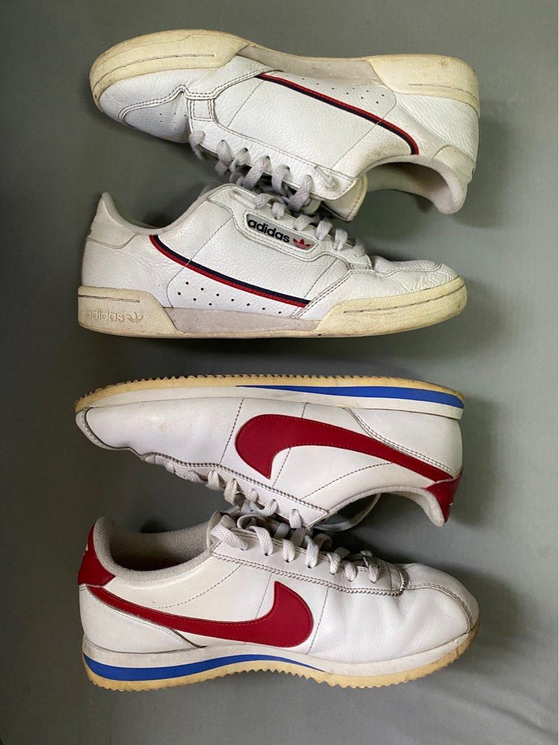 Nike cortez 2025 vs adidas continental