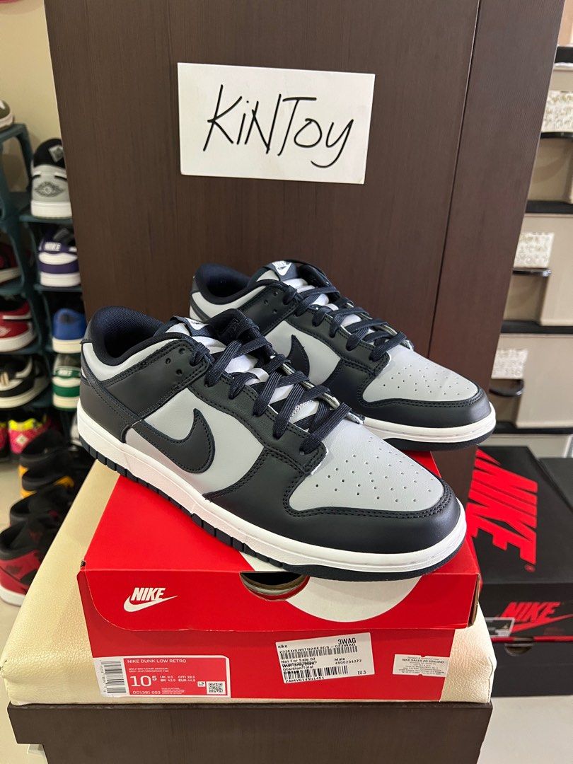 dunk low georgetown stockx
