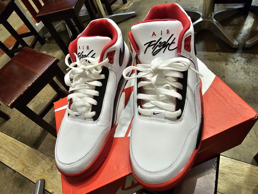 Red cheap white sneakers