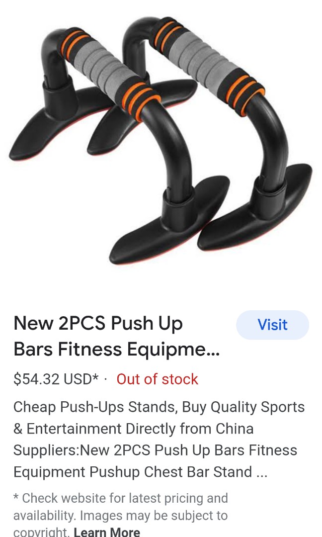 Bijwonen Lelie Ansichtkaart Nike push up bars, Sports Equipment, Exercise & Fitness, Weights &  Dumbbells on Carousell