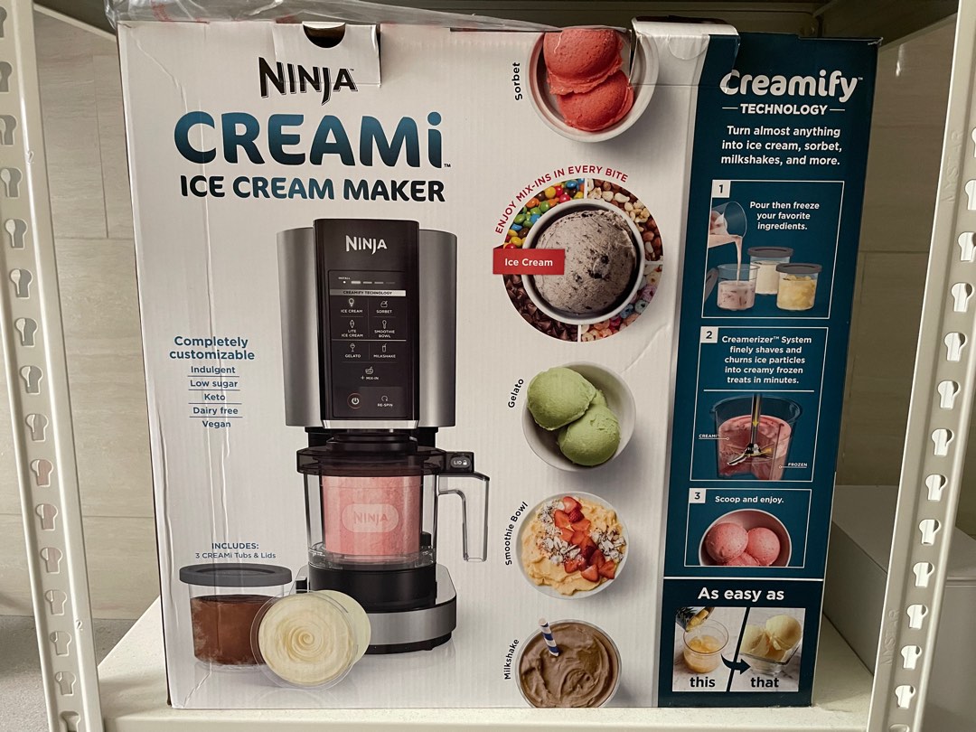 Ninja Creami Ice Cream maker, TV & Home Appliances, Kitchen Appliances
