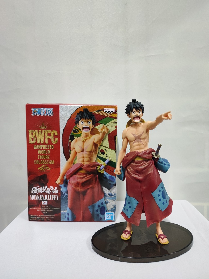 One Piece BWFC 2018 Monkey D luffy Wanokuni Hobbies Toys