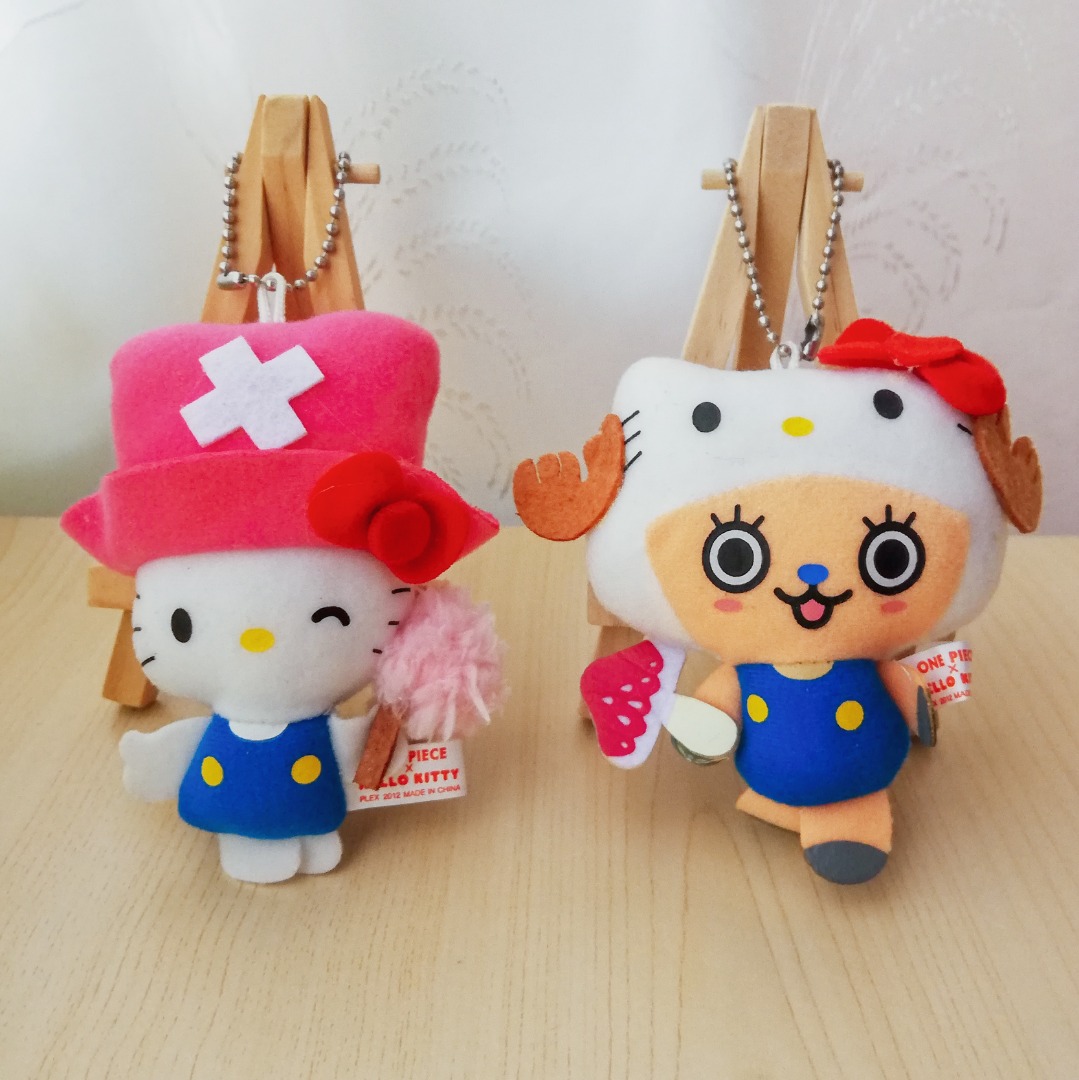 One Piece x Hello Kitty Collab for bidding, Hobbies & Toys, Toys