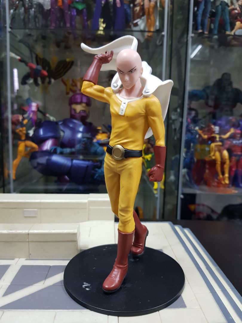 43cm Anime One Punch Man Saitama Pvc Action Figure Japanese Anime