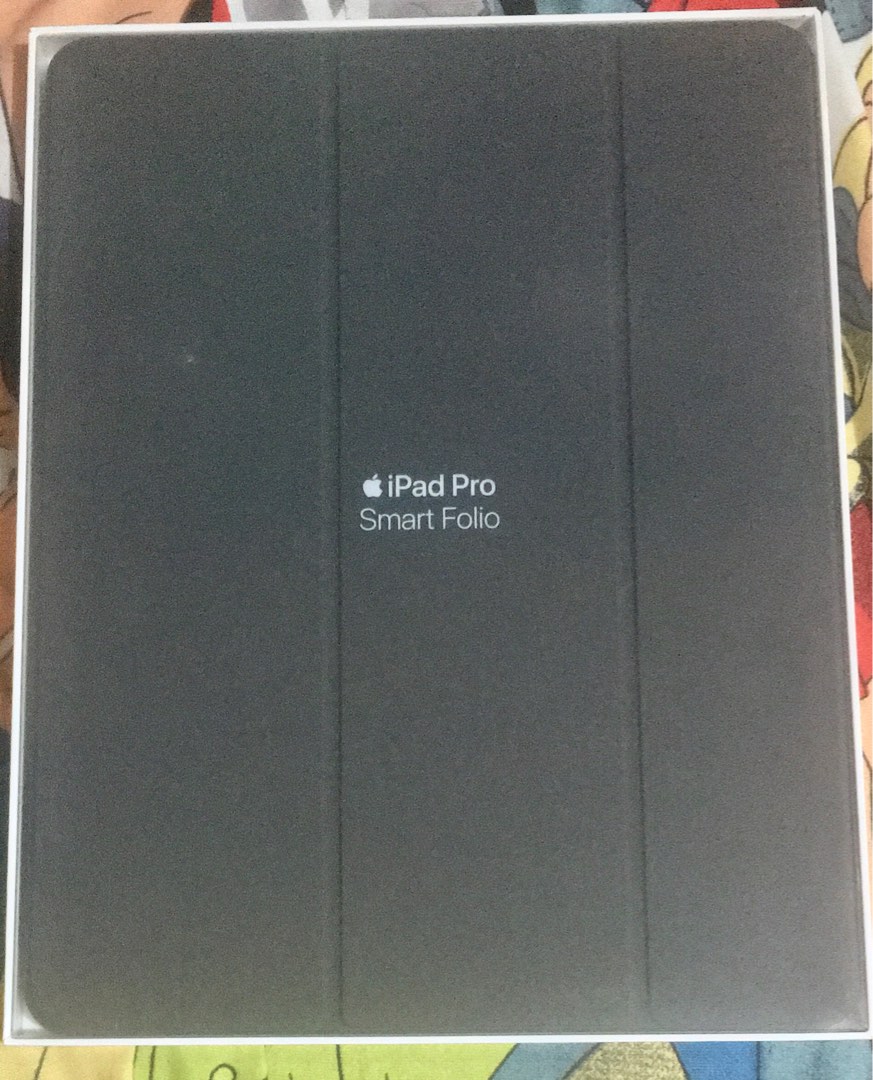 Original Apple Smart Folio Case for iPad Pro 12.9 inches 3rd Generation Charcoal Grey, Mobile