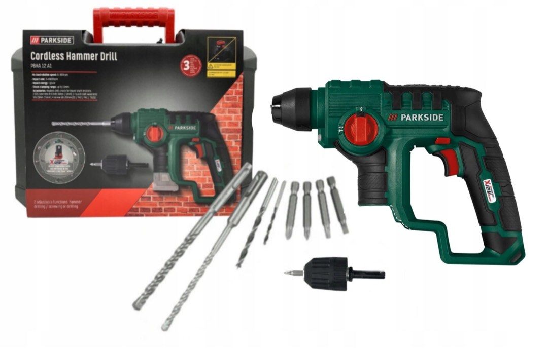 Parkside 3 in store 1 impact drill