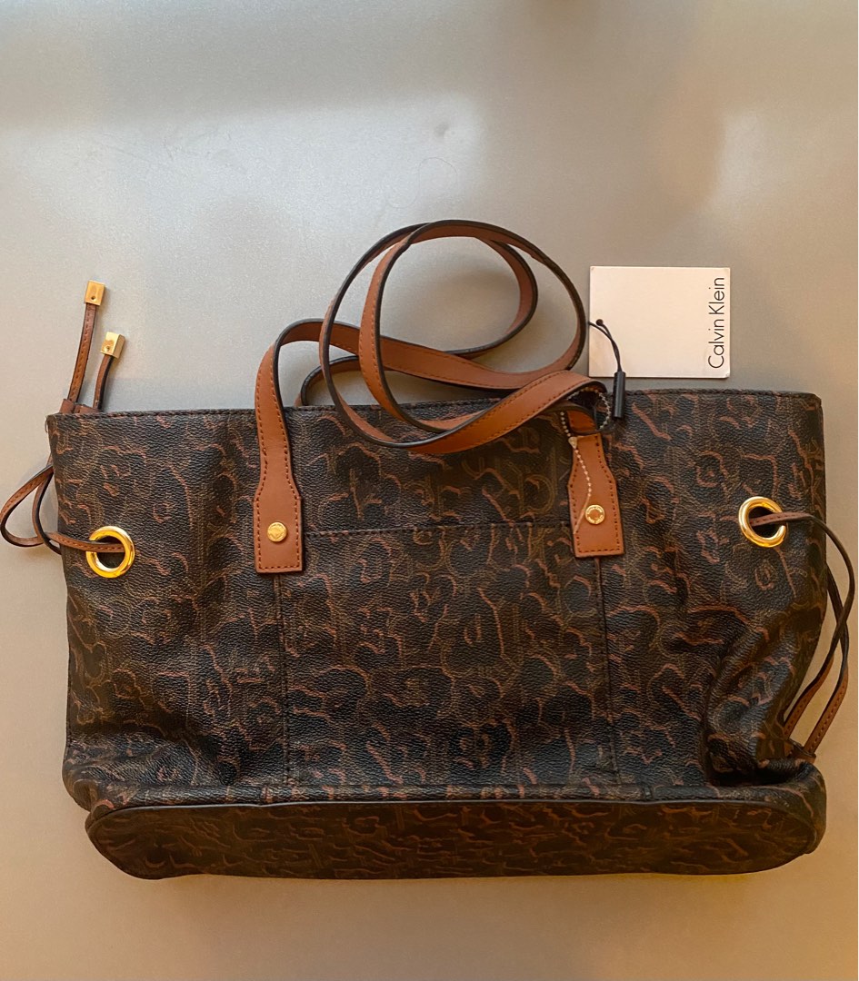 Calvin klein store tote bag sale