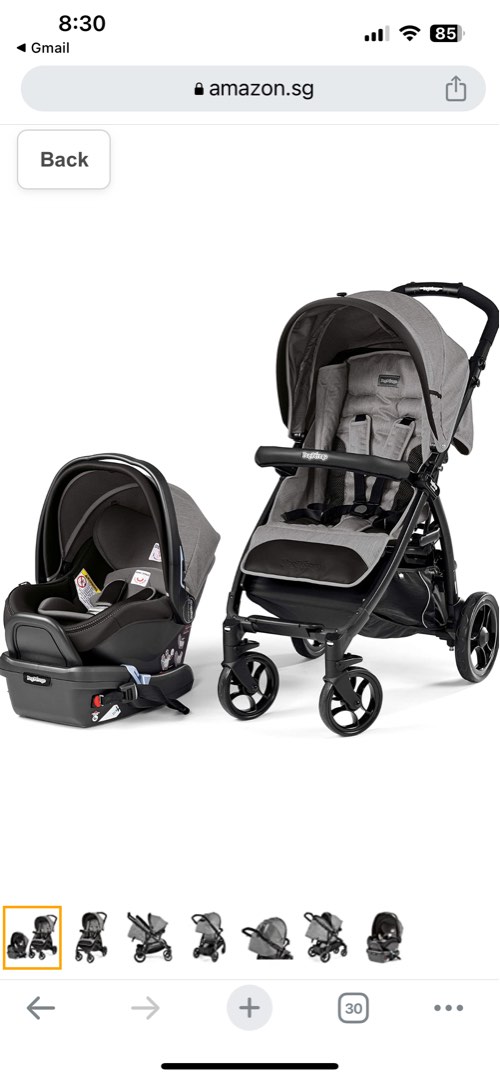 Peg perego ex booklet travel clearance system