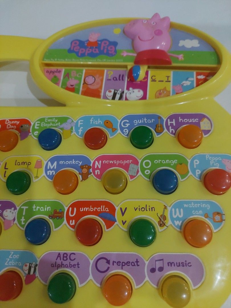 Peppa Pig Electronic book tablet (vtech, leap frog, fisher price