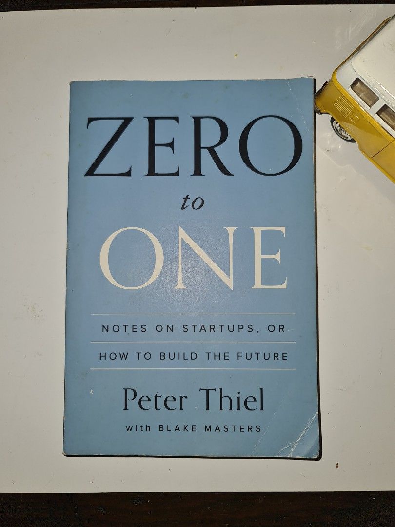 Peter Thiel's - ZERO to ONE (Category: Storybooks) located in Makati City. Submitted by harvesting_game (Listing ID 1226874561, Image 1). Description: The author " Co-founded Paypal and Palantir... the first outside investment in Facebook. Funded companies like SpaceX and LinkedIn" "This book deliver's new.. ideas on how to create value" - Mark Zuckerberg "Thiel has built multiple breakthrough companies, and Zero to One shows how" - Elon Musk " W