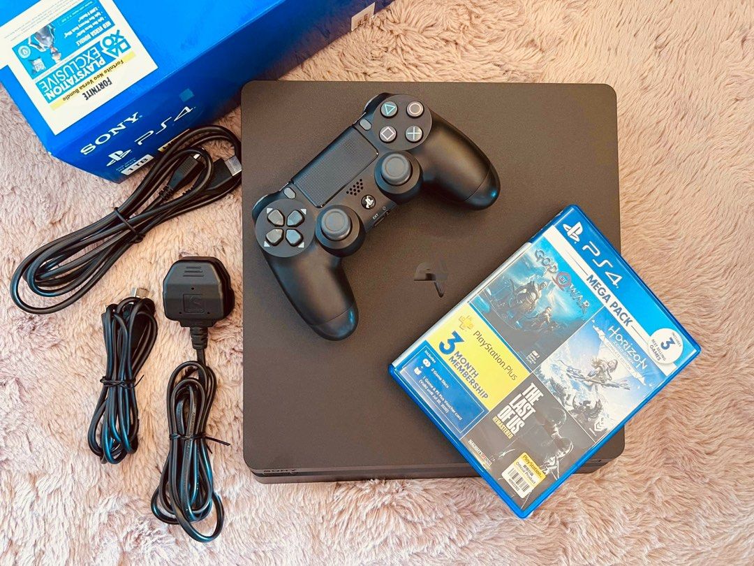 PlayStation 4 Slim 1TB Mega Pack Video Gaming Video Game