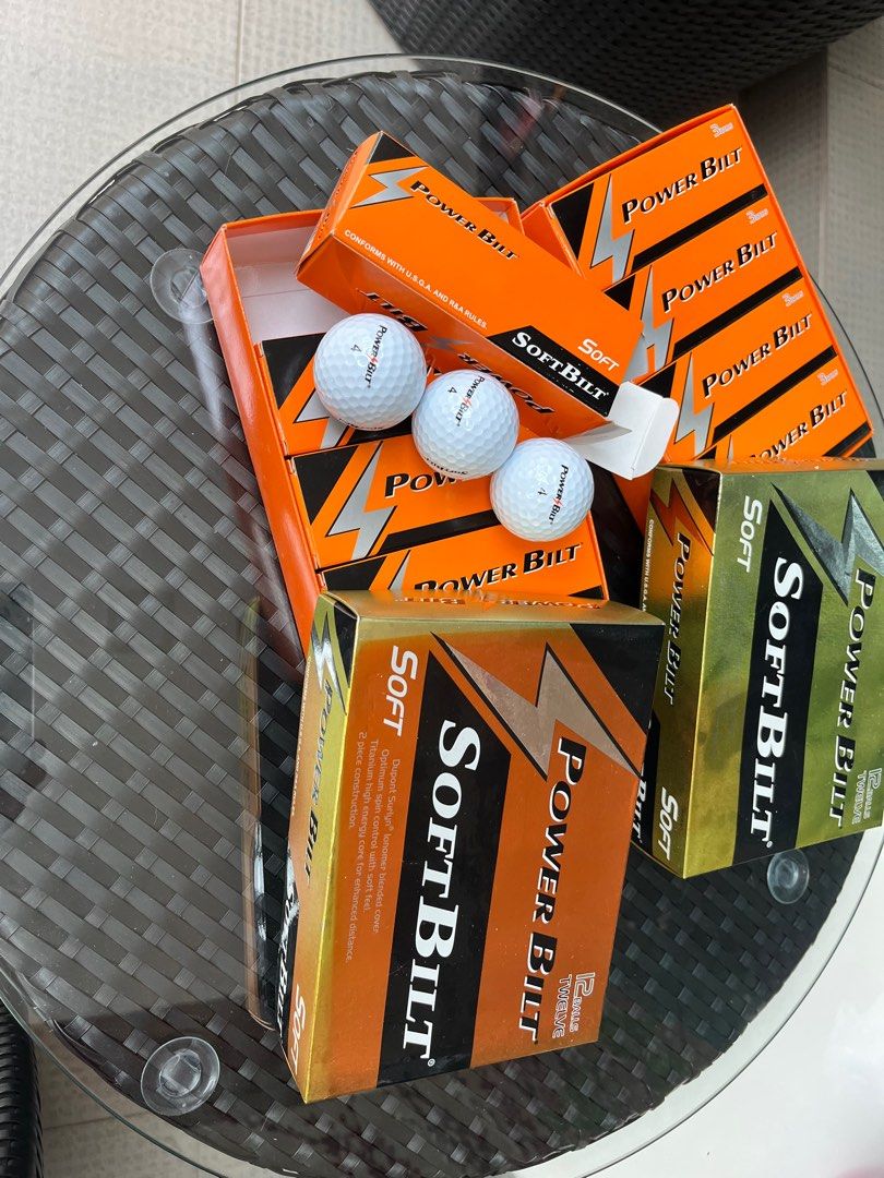 Power Bilt Golf Balls, Sports Equipment, Sports & Games, Golf on Carousell