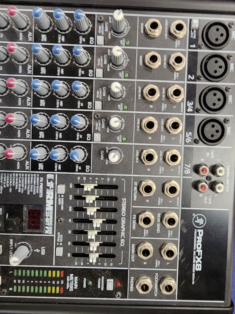 ProFX8 Professional Mixer with FX, Hobbies & Toys, Music & Media, Music