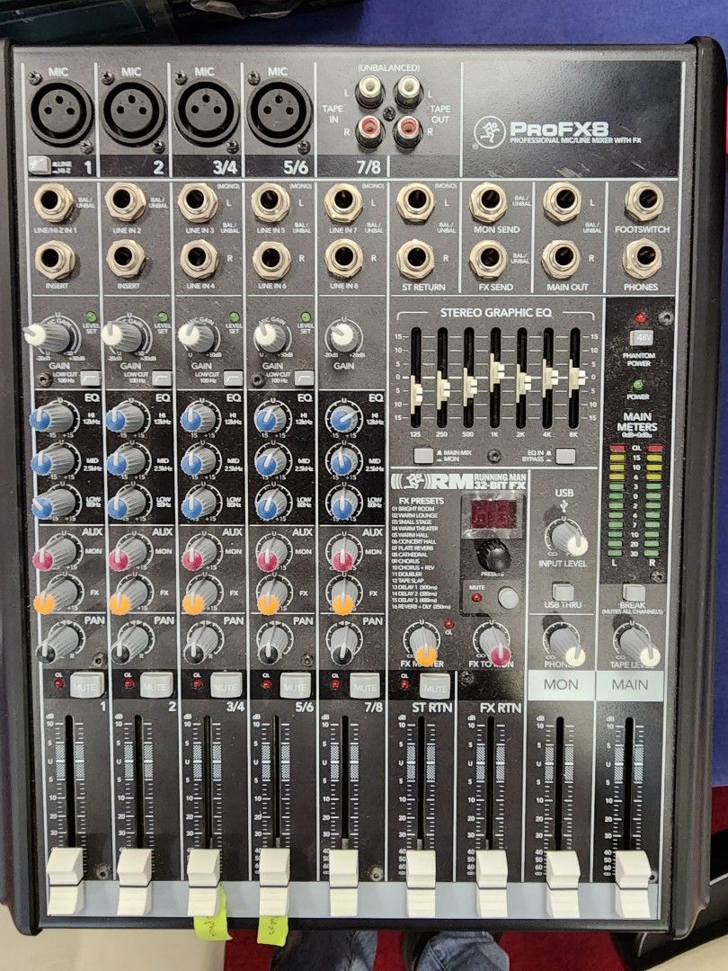 ProFX8 Professional Mixer with FX, Hobbies & Toys, Music & Media, Music