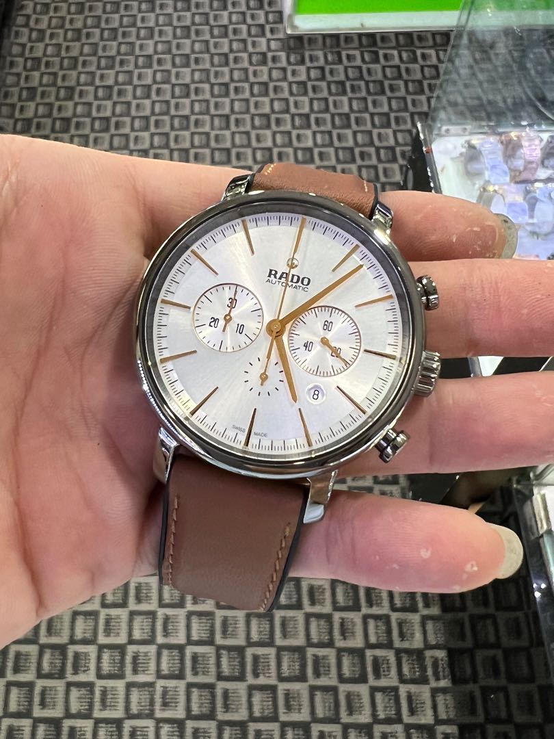 RADO DIAMASTER XXL CERAMIC SWISS MADE AUTOMATIC CHRONOGRAPH R14076106