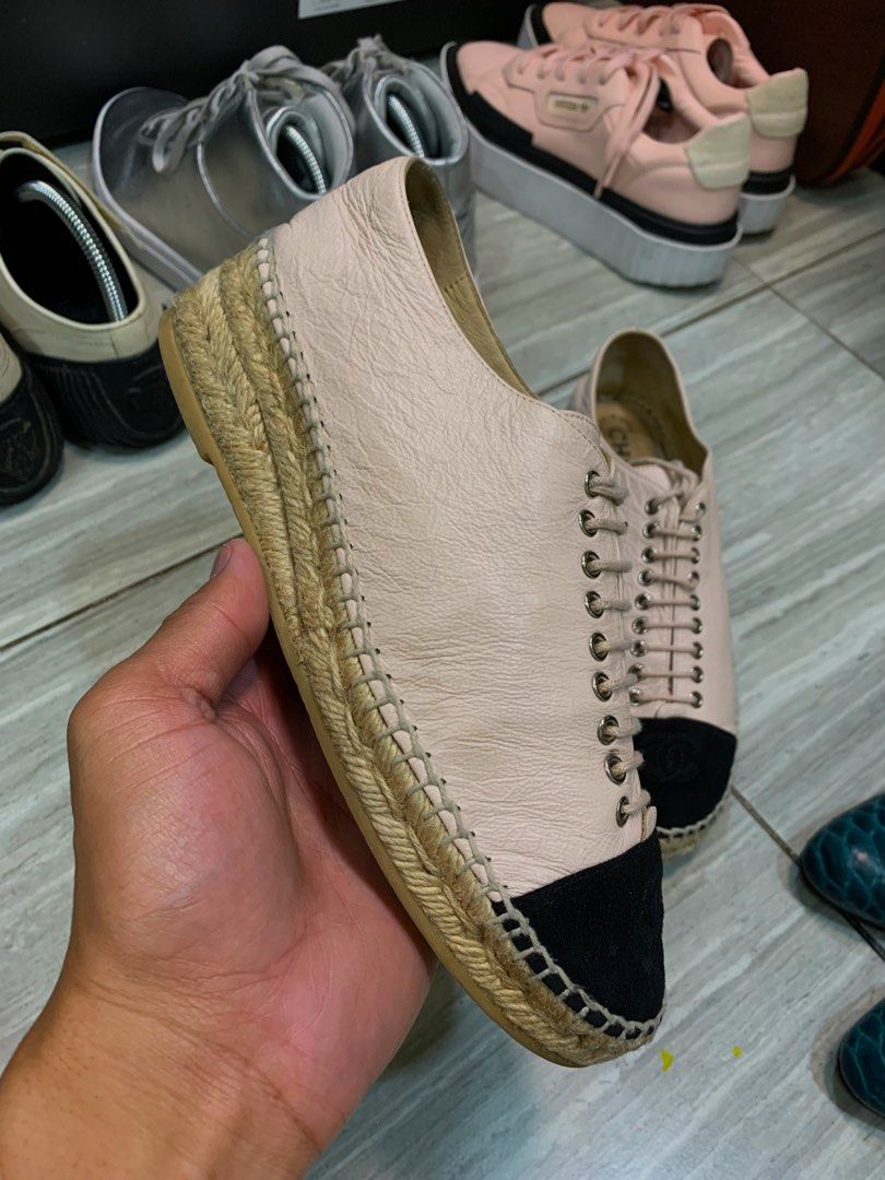Chanel sales espadrille sneakers