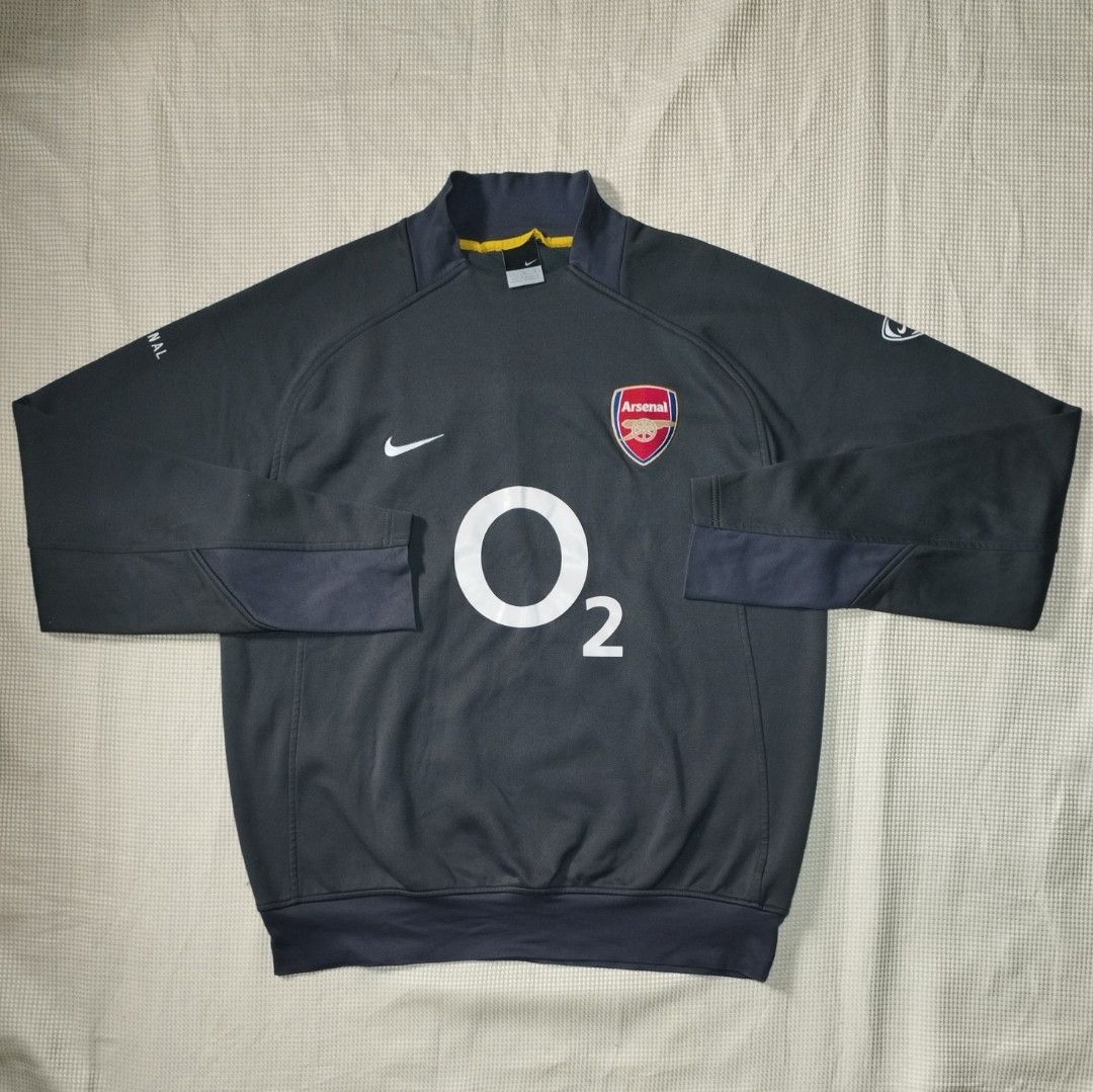 Rare Vintage Arsenal Nike Training Sweatshirt