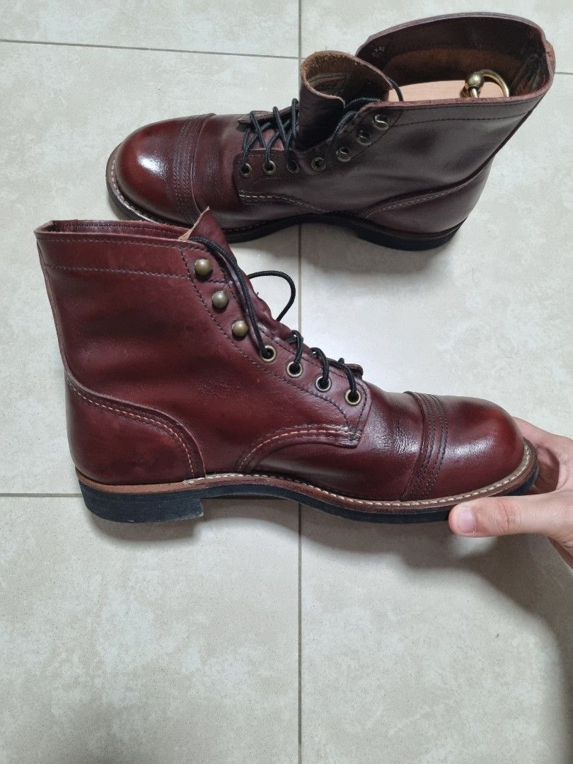 Red wing clearance iron ranger oxblood