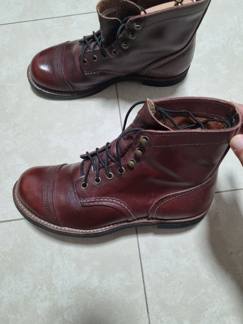 Red wing iron new arrivals ranger oxblood mesa