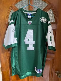 2008 Brett Favre New York Jets Authentic Green Reebok NFL Jersey