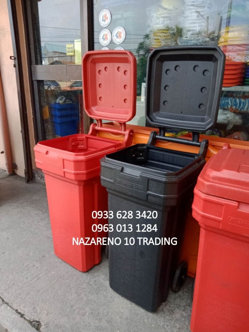 Roller king Trash Bin 150 Liters 250 Liters, Furniture & Home Living