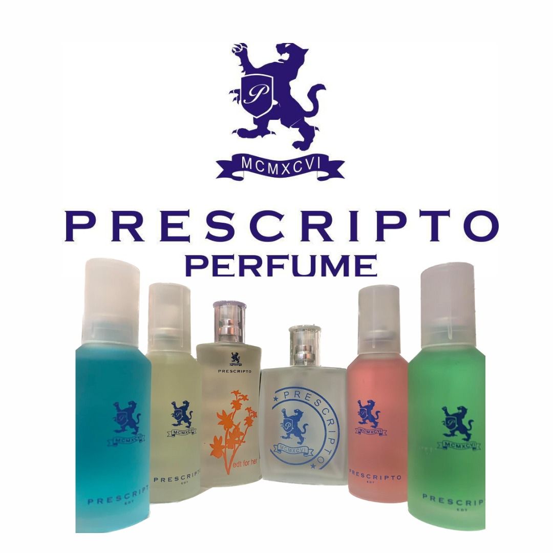 Best seller prescripto perfume list 2025 code